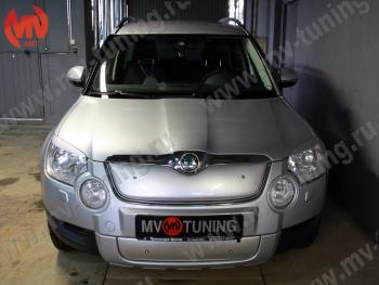 Зимние заглушки (верхняя и нижняя) MV-Tuning Skoda Yeti (2009-2013)