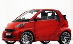 23 049 р. Накладки на колёсные арки Brabus Ultimate Smart Fortwo С453 2 хэтчбэк 3 дв. (2007-2014) (Неокрашенные)  с доставкой в г. Набережные‑Челны. Увеличить фотографию 3