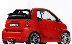 23 049 р. Накладки на колёсные арки Brabus Ultimate Smart Fortwo С453 2 хэтчбэк 3 дв. (2007-2014) (Неокрашенные)  с доставкой в г. Набережные‑Челны. Увеличить фотографию 4