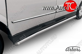 12 869 р. Защита порогов Arbori SSANGYONG Actyon Sport (2012-2024)  с доставкой в г. Набережные‑Челны