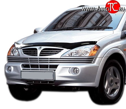 593 р. Дефлектор капота NovLine SSANGYONG Kyron дорестайлинг (2005-2007)  с доставкой в г. Набережные‑Челны