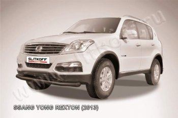 Защита переднего бампер Slitkoff SSANGYONG (Ссан) Rexton (Рекстон)  Y290 (2012-2017) Y290