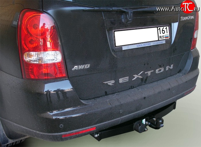 4 999 р. Фаркоп Лидер Плюс SSANGYONG Rexton Y250 (2006-2012) (Без электропакета)  с доставкой в г. Набережные‑Челны