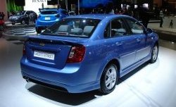 7 899 р. Пороги накладки Street Edition Chevrolet Lacetti универсал (2002-2013) (Неокрашенные)  с доставкой в г. Набережные‑Челны. Увеличить фотографию 2