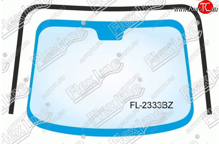 3 399 р. Молдинг лобового стекла FlexLine  Subaru Forester  SG (2002-2008) дорестайлинг, рестайлинг  с доставкой в г. Набережные‑Челны