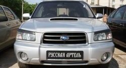 1 099 р. Реснички фар RA  Subaru Forester  SG (2002-2005) дорестайлинг (Неокрашенные)  с доставкой в г. Набережные‑Челны. Увеличить фотографию 3