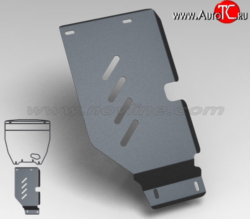 3 059 р. Защита коробки передач Novline (2.0, АКПП, 3 мм) Subaru Forester SH (2008-2013)  с доставкой в г. Набережные‑Челны