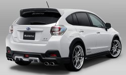 14 199 р. Пороги накладки KENSTYLE Subaru XV GP/G33 дорестайлинг (2012-2016) (Неокрашенные)  с доставкой в г. Набережные‑Челны. Увеличить фотографию 2