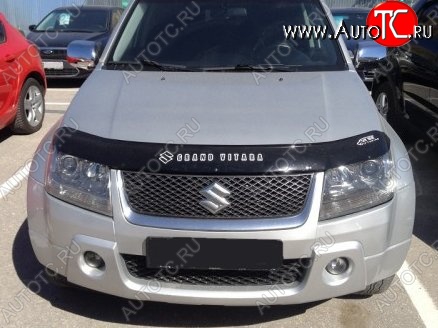 999 р. Дефлектор капота Russtal Suzuki Grand Vitara JT 5 дверей дорестайлинг (2005-2008)  с доставкой в г. Набережные‑Челны