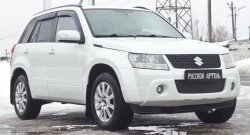 999 р. Зимняя заглушка решетки переднего бампера РА  Suzuki Grand Vitara ( JT 3 двери,  JT 5 дверей) (2008-2012) 1-ый рестайлинг, 1-ый рестайлинг  с доставкой в г. Набережные‑Челны. Увеличить фотографию 3