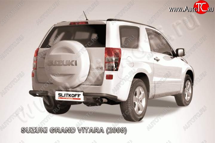 4 999 р. Уголки d57  Suzuki Grand Vitara  JT 3 двери (2005-2008) дорестайлинг (Цвет: серебристый)  с доставкой в г. Набережные‑Челны