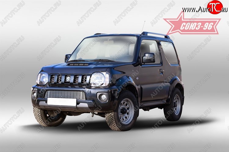 4 481 р. Декоративный элемент воздухозаборника Souz-96 (d10) Suzuki Jimny JB23/JB43 2-ой рестайлинг (2012-2018)  с доставкой в г. Набережные‑Челны