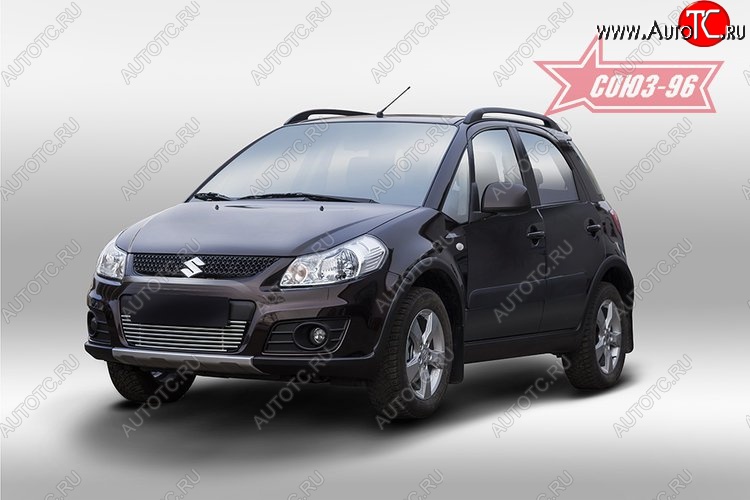 4 589 р. Декоративный элемент воздухозаборника Souz-96 (d10) Suzuki SX4 JYB, JYA хэтчбэк дорестайлинг (2013-2016)  с доставкой в г. Набережные‑Челны