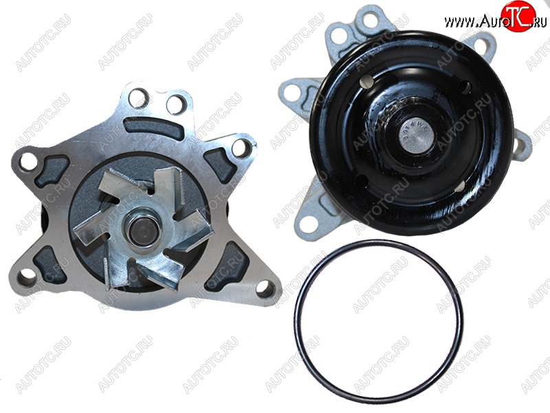 1 799 р. Помпа водяная (1ZZFE) SAT Toyota Caldina T240 универсал дорестайлинг (2002-2004)  с доставкой в г. Набережные‑Челны