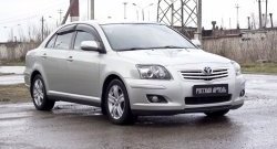 549 р. Реснички на фары RA Toyota Avensis T250 седан дорестайлинг (2003-2006) (Неокрашенные)  с доставкой в г. Набережные‑Челны. Увеличить фотографию 5