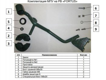 12 699 р. Замок рулевого вала FORTUS (бесштыревой) Toyota C-HR NGX10, ZGX10 рестайлинг (2019-2025)  с доставкой в г. Набережные‑Челны. Увеличить фотографию 3