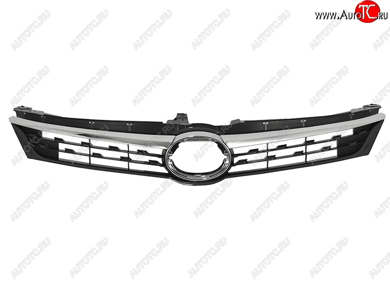 4 299 р. Решётка радиатора SAT  Toyota Camry  XV55 (2017-2018) 2-ой рестайлинг (Неокрашенная)  с доставкой в г. Набережные‑Челны