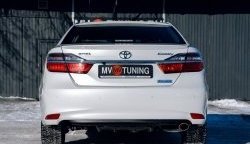 4 649 р. Козырёк на заднее стекло Tuning-Sport Toyota Camry XV50 дорестайлинг (2011-2014) (Неокрашенный)  с доставкой в г. Набережные‑Челны. Увеличить фотографию 4