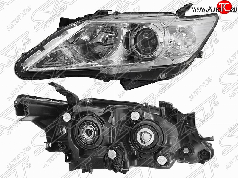 8 699 р. Левая фара передняя SAT Toyota Camry XV50 дорестайлинг (2011-2014)  с доставкой в г. Набережные‑Челны