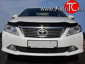 3 199 р. Дефлектор капота NovLine Toyota Camry XV50 дорестайлинг (2011-2014)  с доставкой в г. Набережные‑Челны