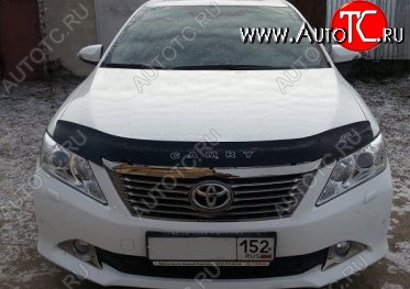 999 р. Дефлектор капота Russtal Toyota Camry XV50 дорестайлинг (2011-2014)  с доставкой в г. Набережные‑Челны