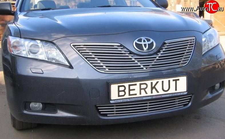 6 499 р. Декоративная вставка решетки радиатора Berkut Toyota Camry XV40 рестайлинг (2009-2011)  с доставкой в г. Набережные‑Челны