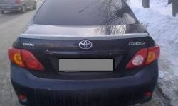 4 899 р. Спойлер CT Toyota Corolla E150 седан дорестайлинг (2006-2010) (Неокрашенный)  с доставкой в г. Набережные‑Челны. Увеличить фотографию 2