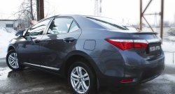 839 р. Реснички на фонари RA Toyota Corolla E180 дорестайлинг (2013-2016) (Неокрашенные)  с доставкой в г. Набережные‑Челны. Увеличить фотографию 3