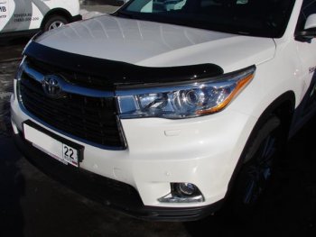 Дефлектор капота SIM Toyota Highlander XU50 дорестайлинг (2013-2017)