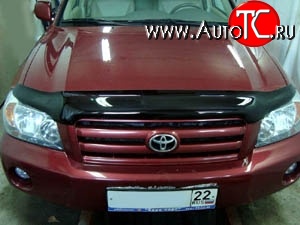 3 399 р. Дефлектор капота NovLine Toyota Highlander XU20 дорестайлинг (2000-2003)  с доставкой в г. Набережные‑Челны