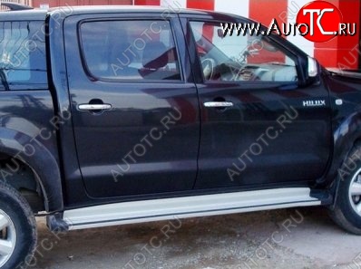 18 399 р. Пороги Vigo CT Toyota Hilux AN20,AN30  2-ой рестайлинг (2011-2016)  с доставкой в г. Набережные‑Челны