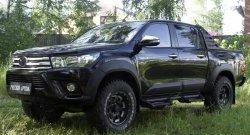 24 999 р. Расширитель арки RA (вылет 25 мм, комплект)  Toyota Hilux  AN120 (2016-2020) дорестайлинг (Поверхность шагрень)  с доставкой в г. Набережные‑Челны. Увеличить фотографию 5