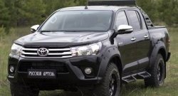 24 999 р. Расширитель арки RA (вылет 50 мм, комплект)  Toyota Hilux  AN120 (2016-2020) дорестайлинг (Поверхность шагрень)  с доставкой в г. Набережные‑Челны. Увеличить фотографию 4