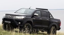 24 999 р. Расширитель арки RA (вылет 50 мм, комплект)  Toyota Hilux  AN120 (2016-2020) дорестайлинг (Поверхность шагрень)  с доставкой в г. Набережные‑Челны. Увеличить фотографию 7