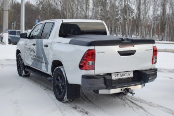 14 799 р. Фаркоп Petroil Tuning (съемный квадрат) Toyota Hilux AN120 дорестайлинг (2016-2020)  с доставкой в г. Набережные‑Челны. Увеличить фотографию 3