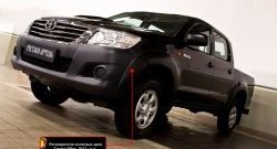 19 999 р. Накладки на колёсные арки RA (комплект)  Toyota Hilux  AN20,AN30 (2011-2016)  2-ой рестайлинг (Поверхность глянец (под окраску), Неокрашенные)  с доставкой в г. Набережные‑Челны. Увеличить фотографию 3