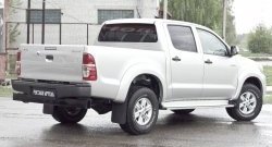 2 059 р. Брызговики (рестайлинг) RA Toyota Hilux AN20,AN30  2-ой рестайлинг (2011-2016)  с доставкой в г. Набережные‑Челны. Увеличить фотографию 2