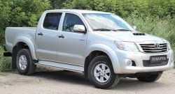 2 399 р. Брызговики RA широкие (с выносом 50 мм)  Toyota Hilux  AN20,AN30 (2011-2016)  2-ой рестайлинг  с доставкой в г. Набережные‑Челны. Увеличить фотографию 2