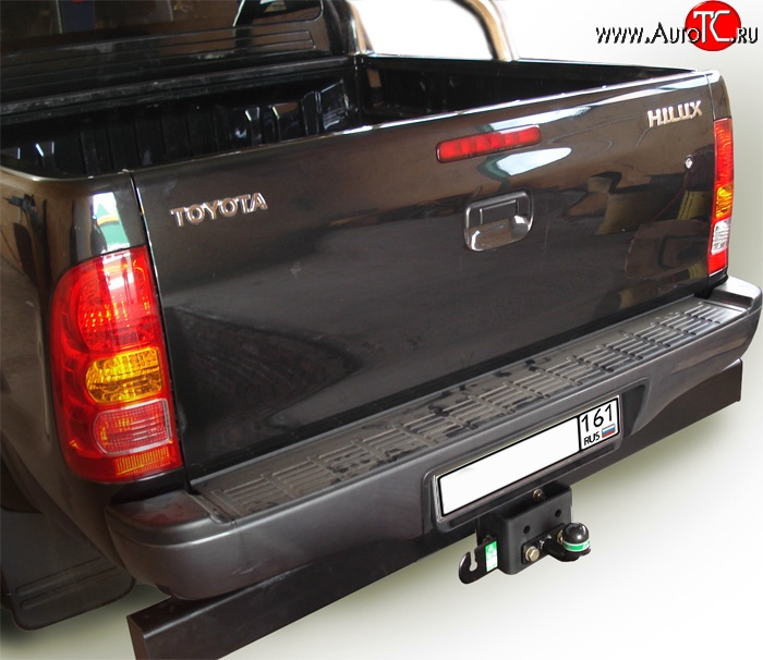 10 749 р. Фаркоп (double cab с усилителем бампера) NovLine Toyota Hilux AN10,AN20 дорестайлинг (2004-2008)  с доставкой в г. Набережные‑Челны