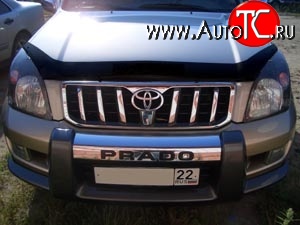 3 089 р. Дефлектор капота NovLine Toyota Land Cruiser Prado J120 (2002-2009)  с доставкой в г. Набережные‑Челны