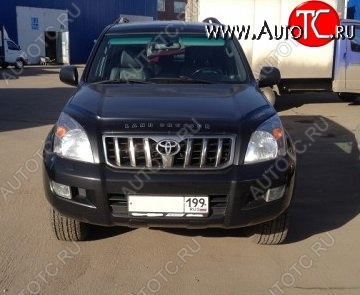 999 р. Дефлектор капота Russtal Toyota Land Cruiser Prado J120 (2002-2009)  с доставкой в г. Набережные‑Челны