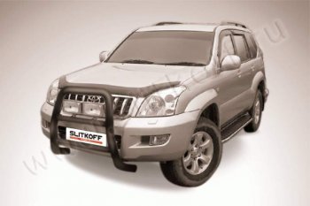 Кенгурятник d76 высокий Toyota (Тойота) Land Cruiser Prado (Лэнд)  J120 (2002-2009) J120