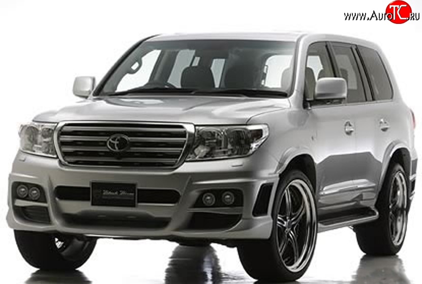 27 649 р. Передний бампер Wald Black Bison Toyota Land Cruiser 200 дорестайлинг (2007-2012) (Неокрашенный)  с доставкой в г. Набережные‑Челны