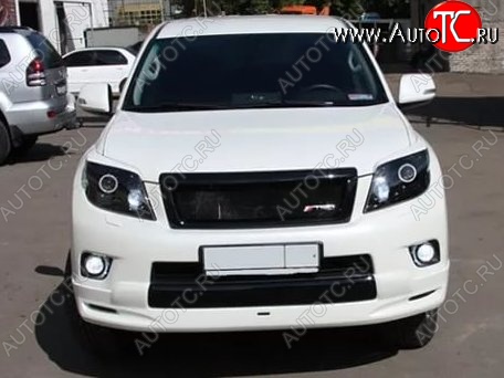 5 899 р. Решётка радиатора TRD Sport  Toyota Land Cruiser Prado  J150 (2009-2013) дорестайлинг (Неокрашенная)  с доставкой в г. Набережные‑Челны