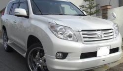 3 489 р. Решётка радиатора Elford Toyota Land Cruiser Prado J150 дорестайлинг (2009-2013) (Неокрашенная)  с доставкой в г. Набережные‑Челны. Увеличить фотографию 2