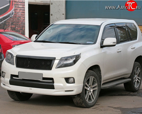 4 649 р. Решётка радиатора TRD Toyota Land Cruiser Prado J150 дорестайлинг (2009-2013) (Неокрашенная)  с доставкой в г. Набережные‑Челны