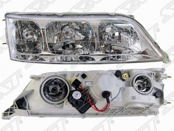 Правая фара передняя SAT (ксенон) Toyota (Тойота) Mark 2 (Марк)  X100 (1996-2000) X100 седан