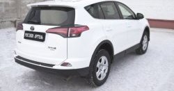 1 279 р. Реснички на фонари RA Toyota RAV4 XA40 5 дв. рестайлинг (2015-2019) (Неокрашенные)  с доставкой в г. Набережные‑Челны. Увеличить фотографию 2