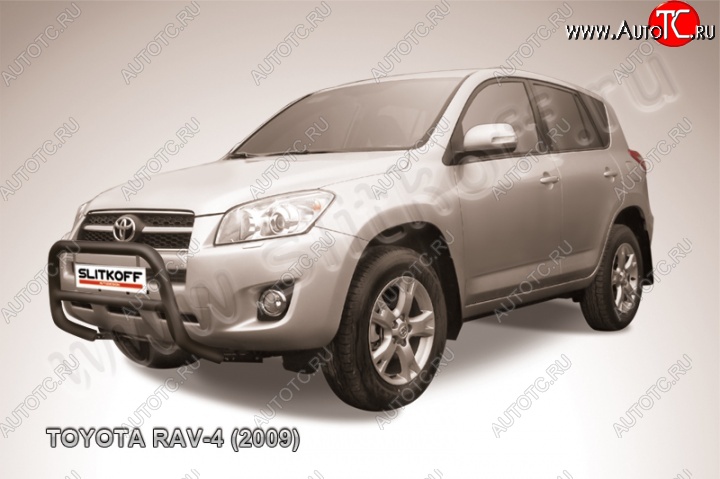 16 999 р. Кенгурятник d57 низкий Toyota RAV4 XA30 5 дв. 1-ый рестайлинг (2008-2010) (Цвет: серебристый)  с доставкой в г. Набережные‑Челны