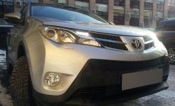 1 469 р. Сетка верхнего воздухозаборника переднего бампера Russtal  Toyota RAV4  XA40 (2012-2015) 5 дв. дорестайлинг (черная)  с доставкой в г. Набережные‑Челны. Увеличить фотографию 2